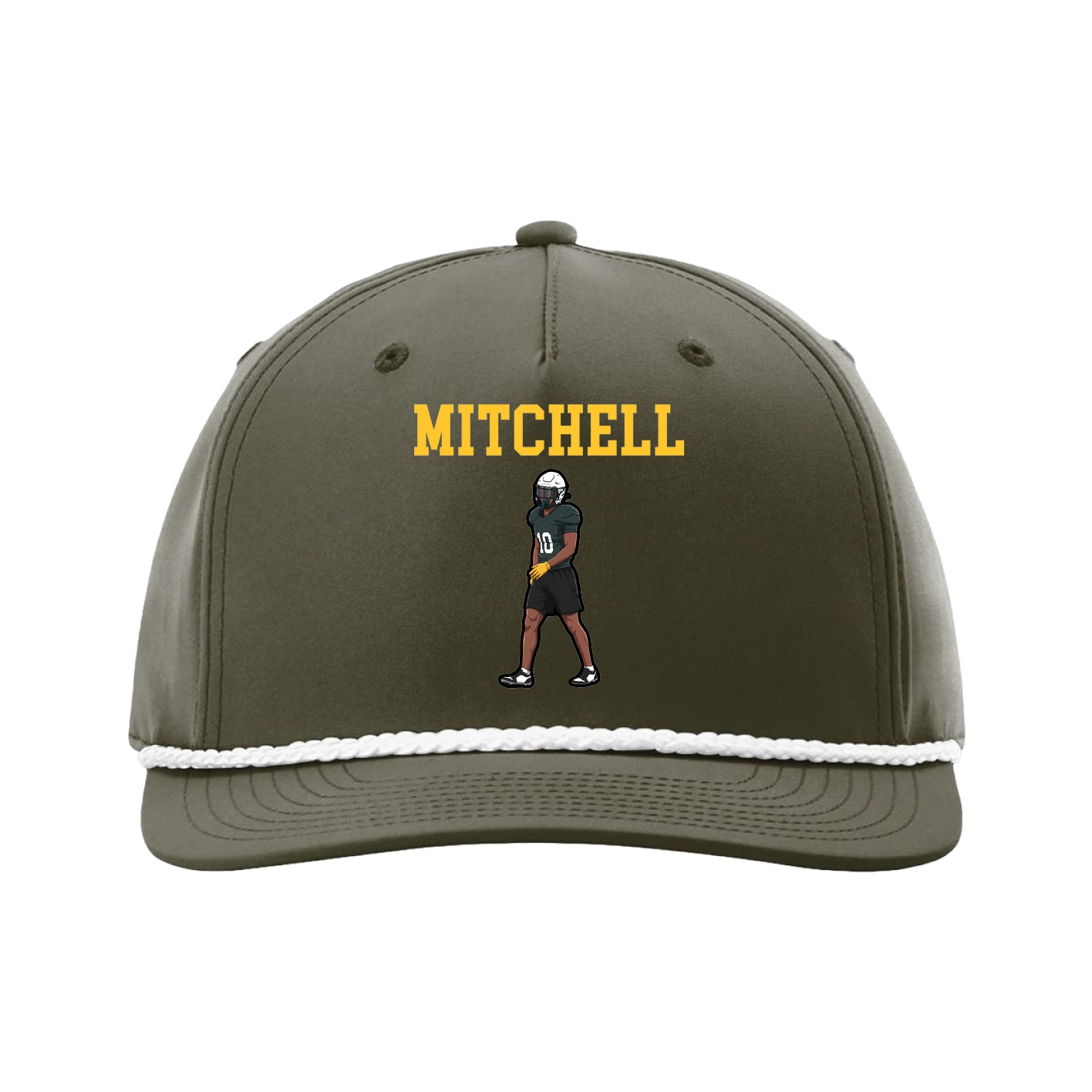 Five-Panel Classic Rope Cap — Shirsey in Green