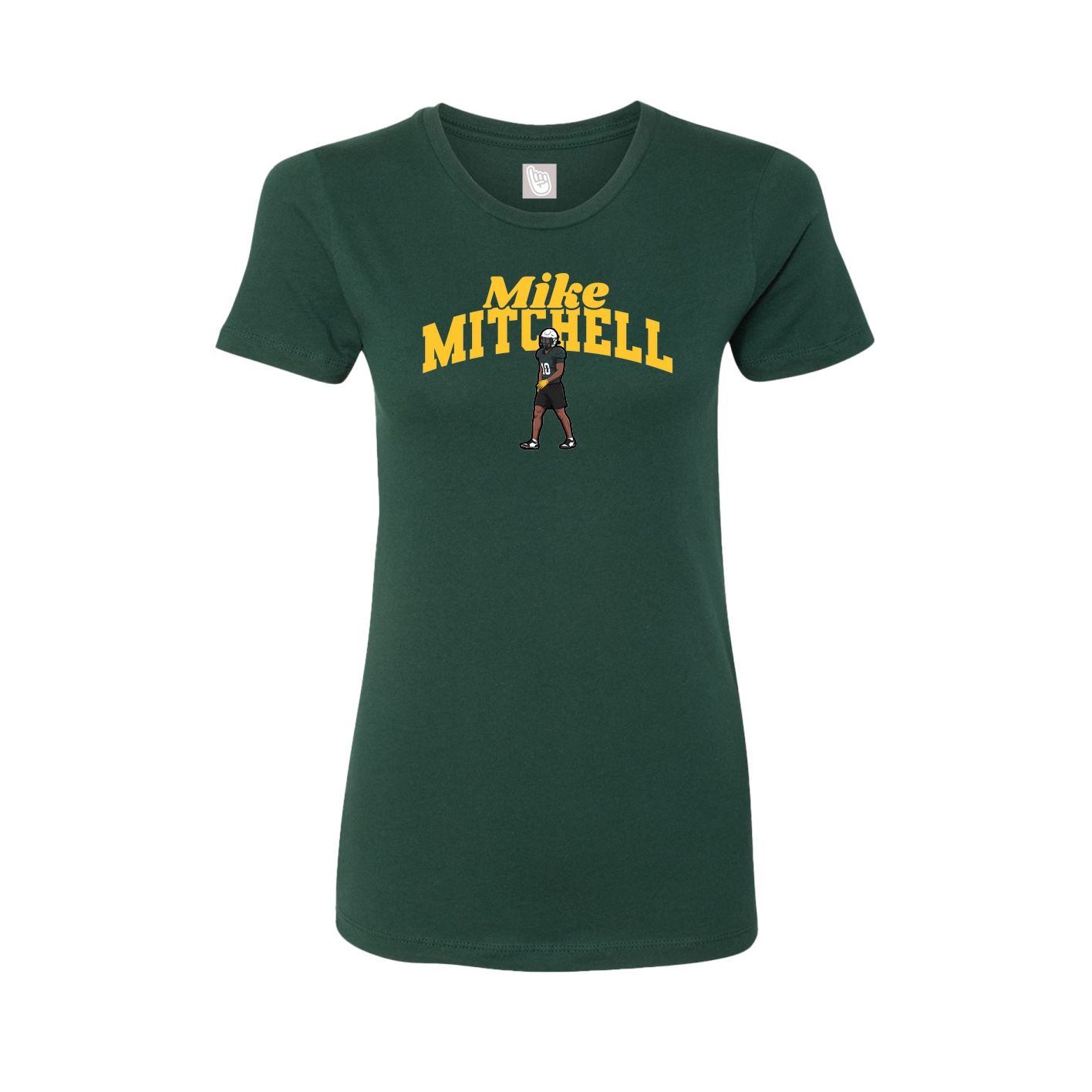 Womens Tee — Signature Arch in Green