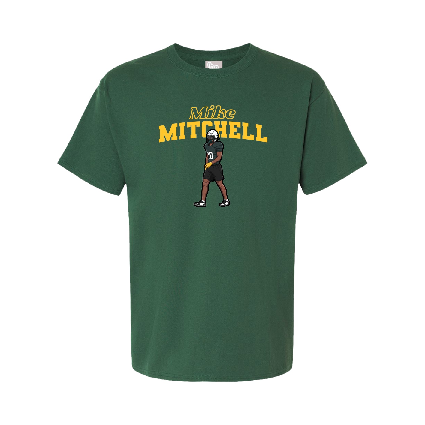 Youth Tee — Name Arch in Green