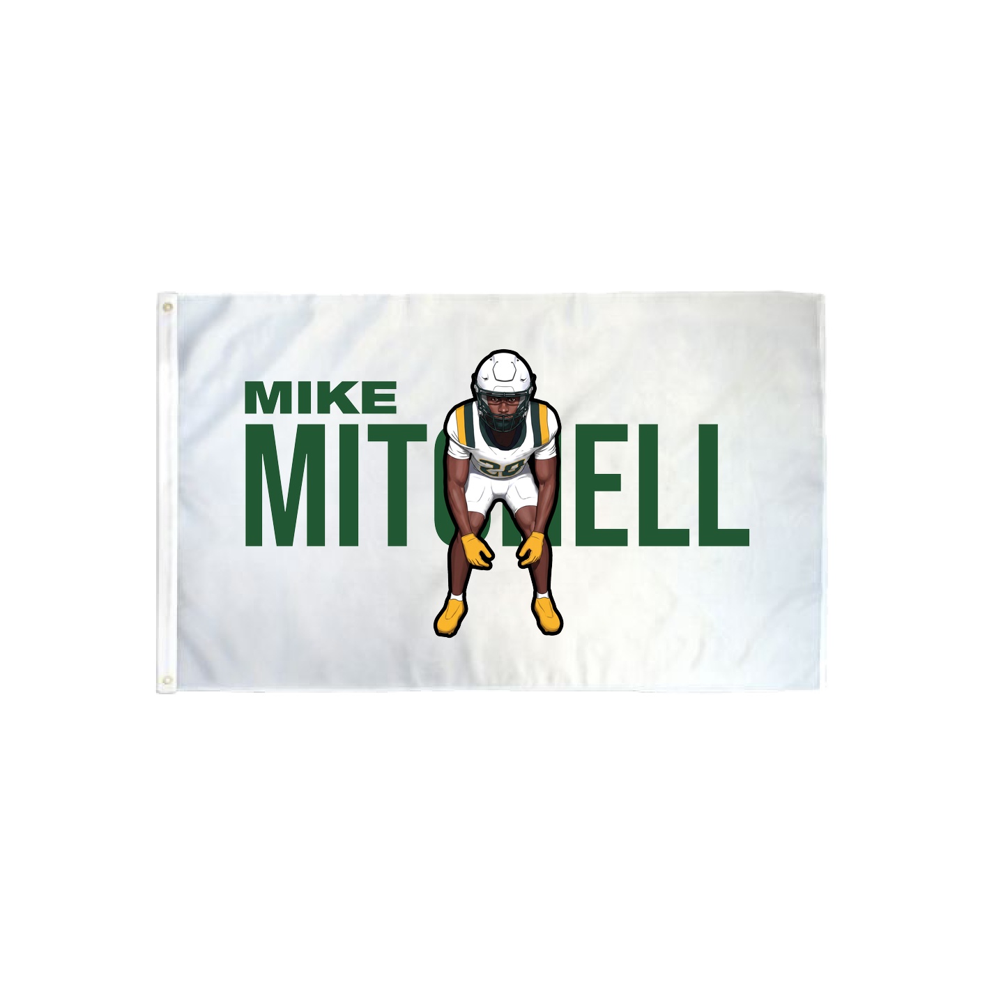 3x5 Flag — Player Name in Classic