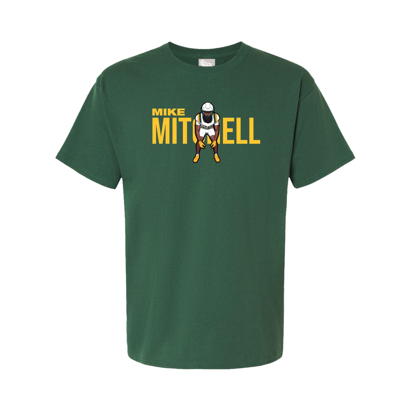 Youth Tee — Player Name in Green