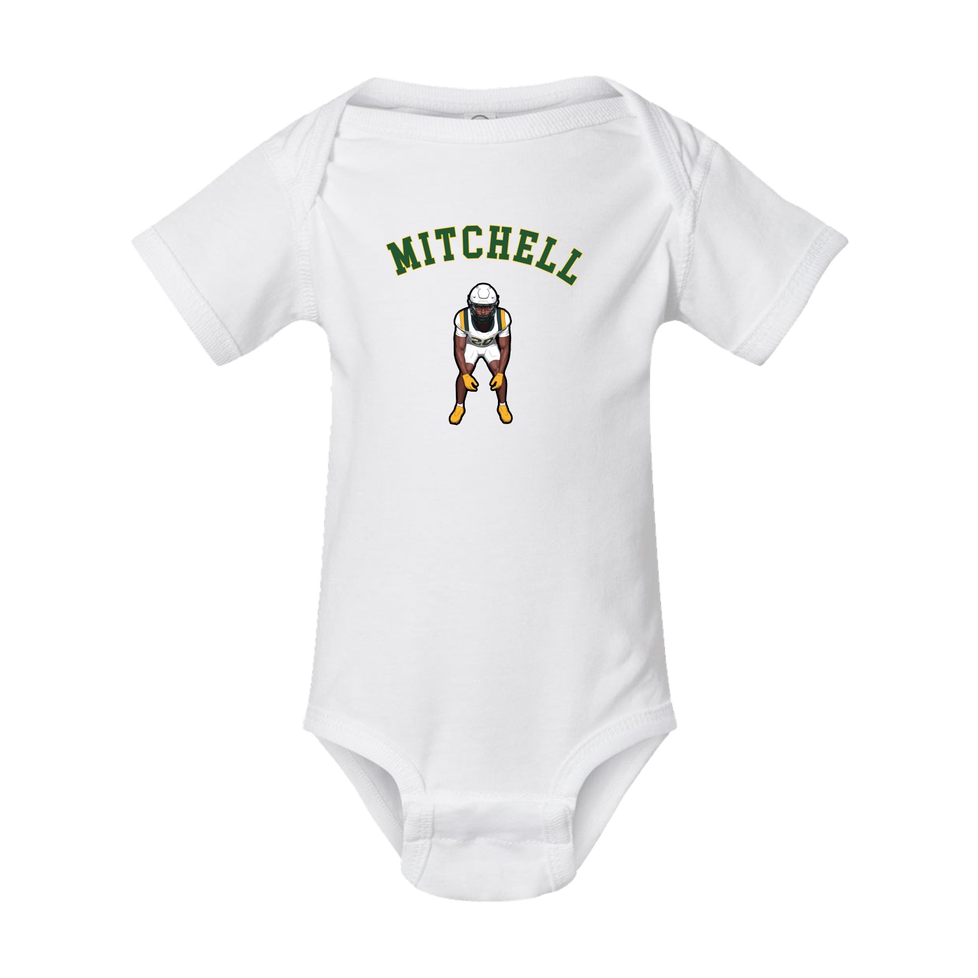 Baby Onesie — Shirsey Arch in White