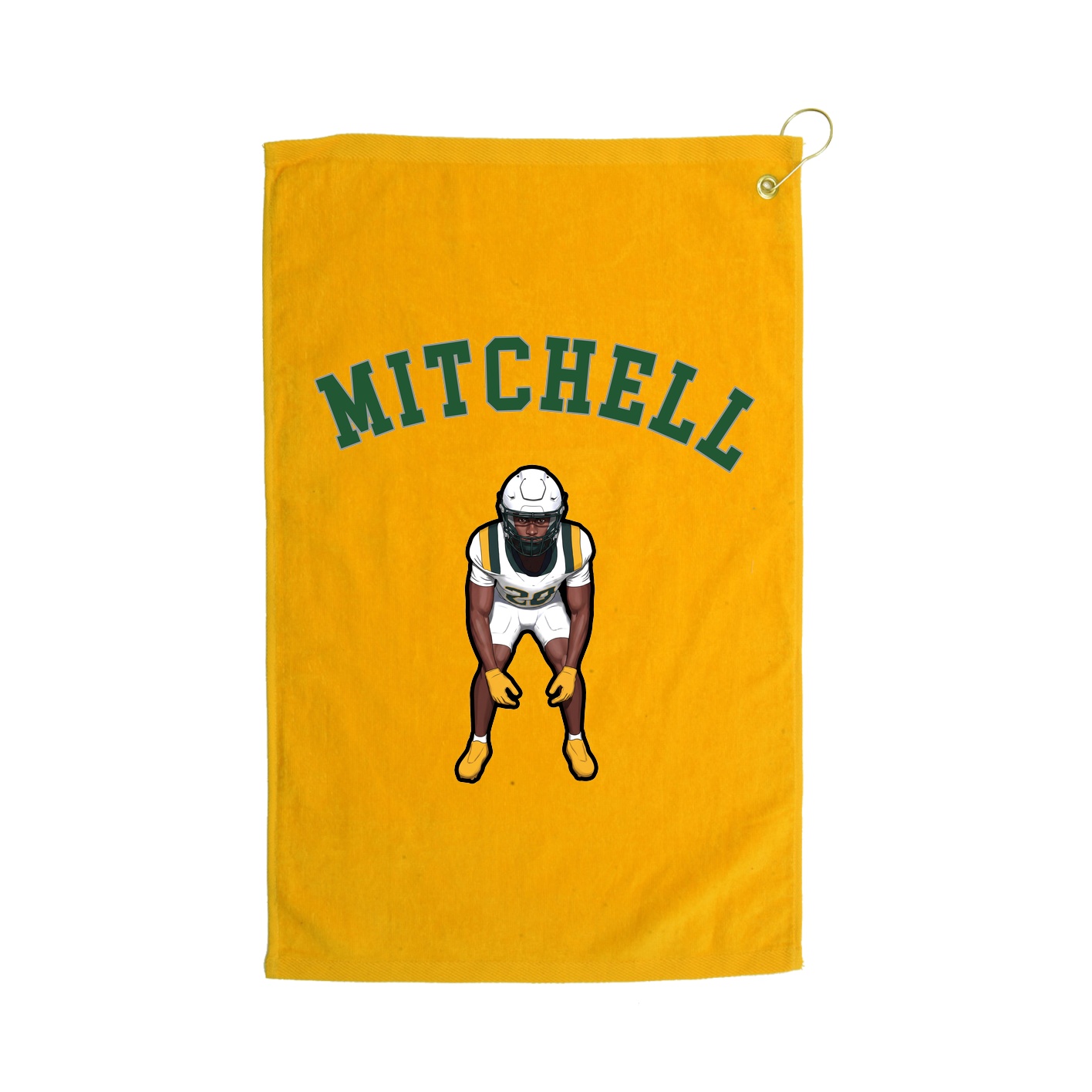 Golf Towel — Shirsey Arch in Gold