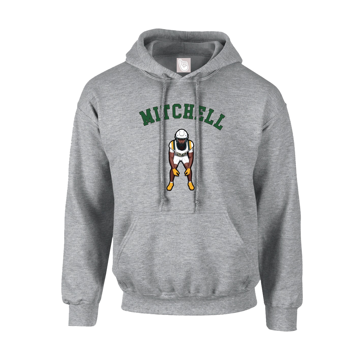 Youth Hoodie — Shirsey Arch in Grey