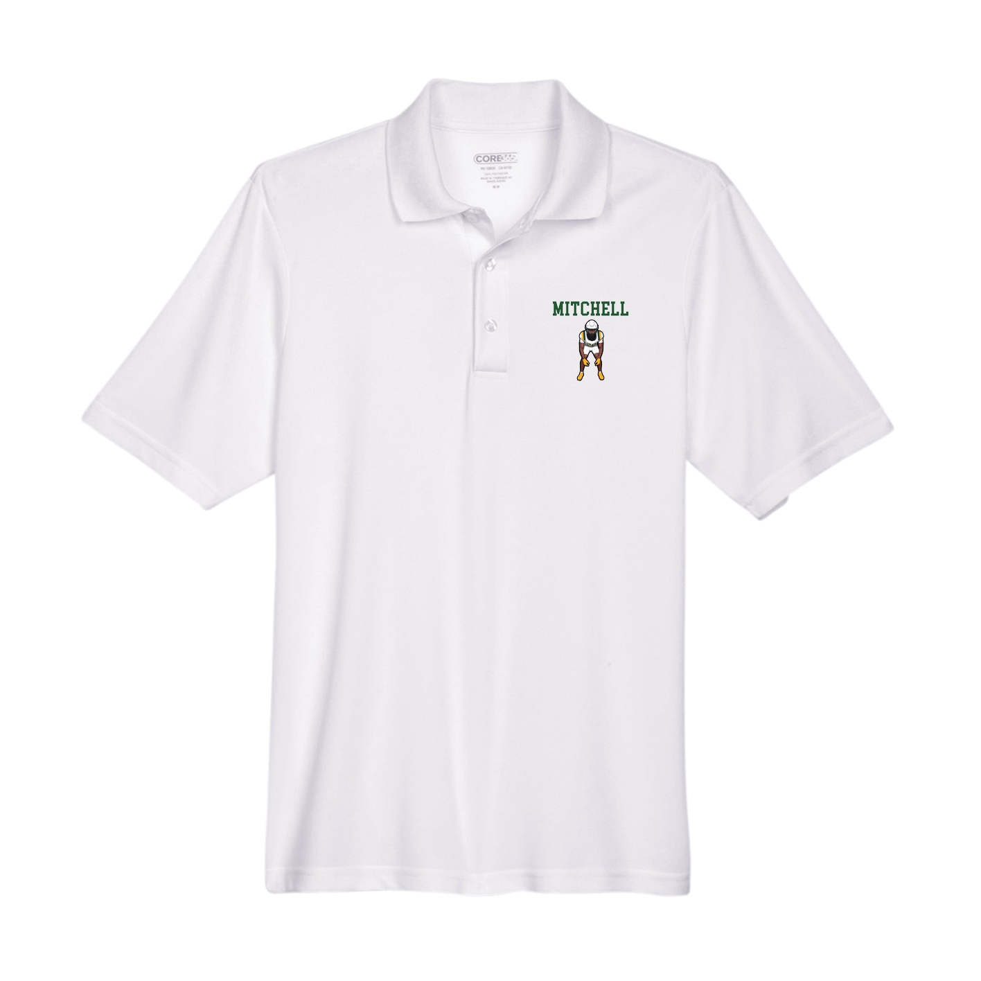 Performance Polo — Shirsey in White