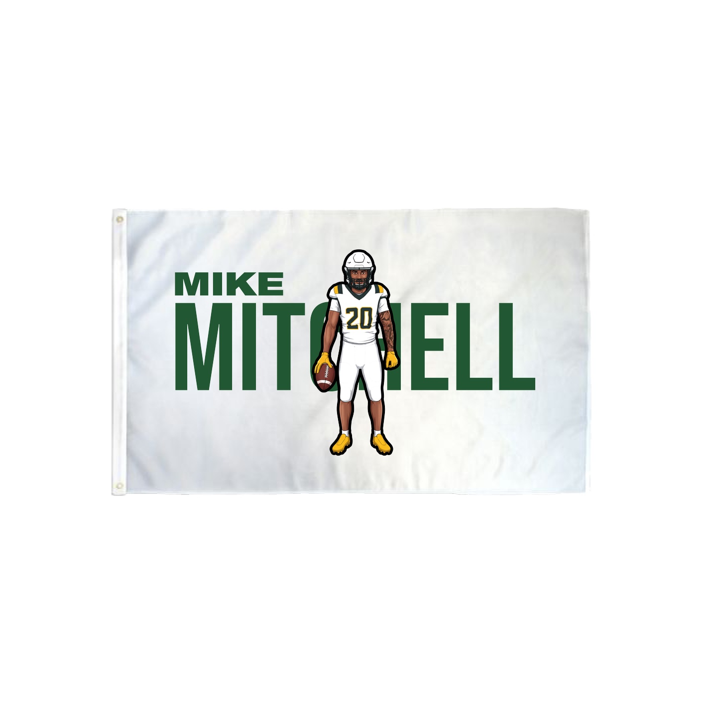 3x5 Flag — Player Name in Classic