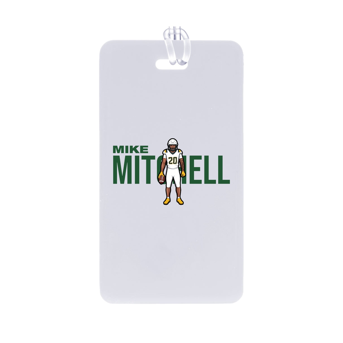 Bag Tag — Player Name in Classic