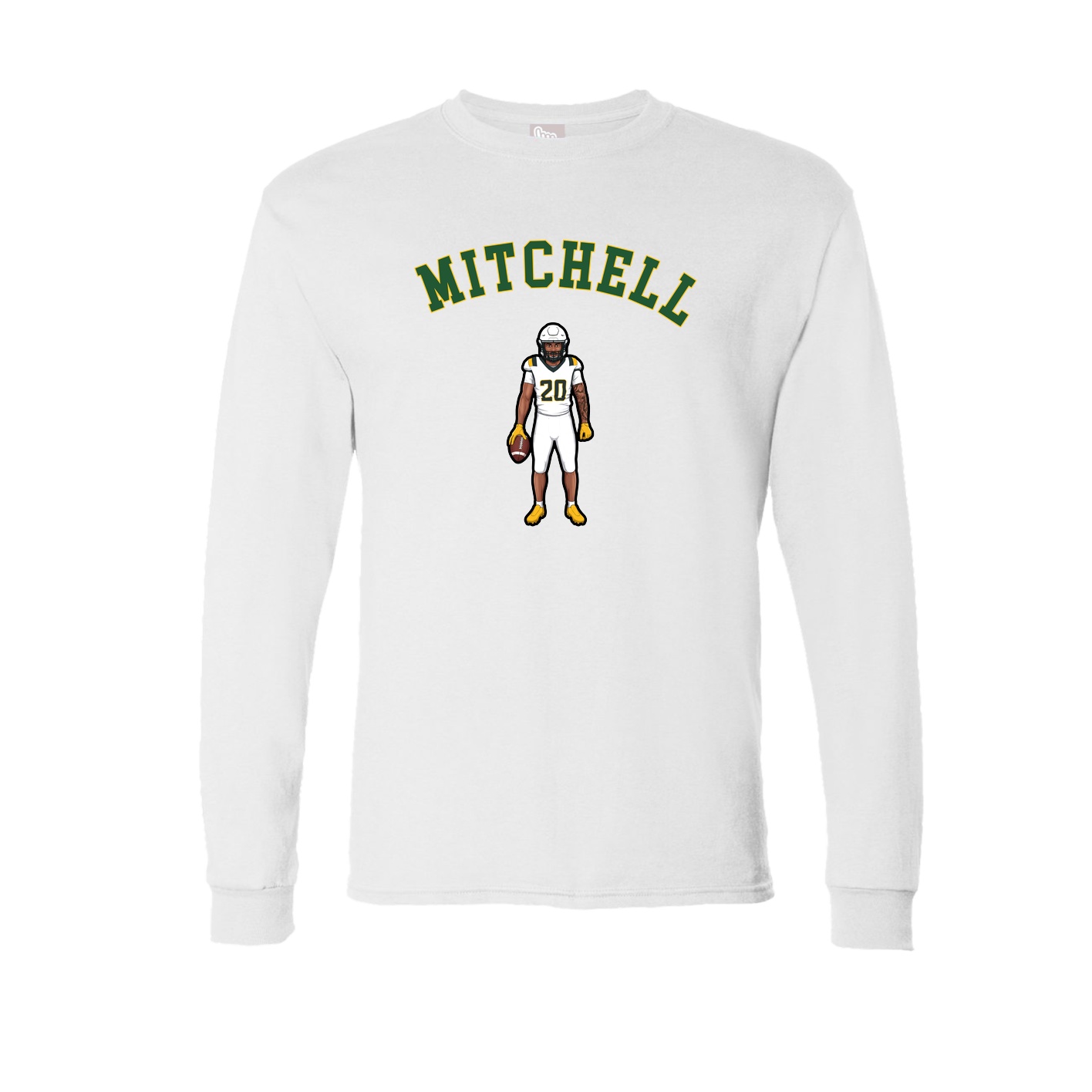 Long Sleeve Tee — Shirsey Arch in White
