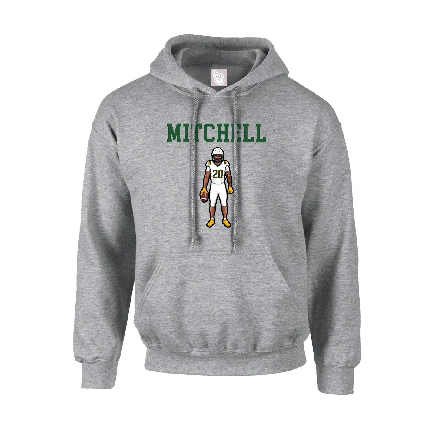 Hoodie — Shirsey in Grey