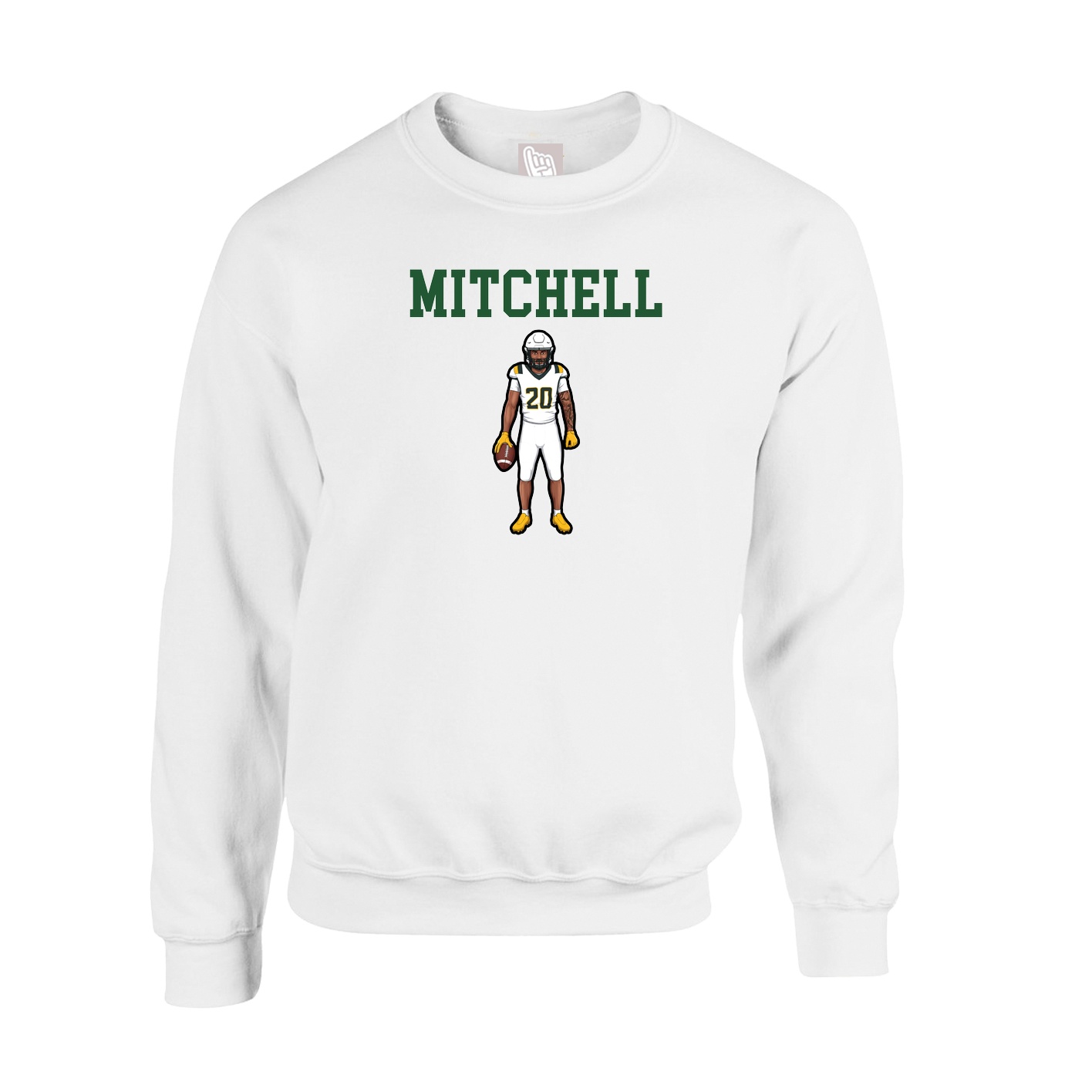 Fleece Crew — Shirsey in White