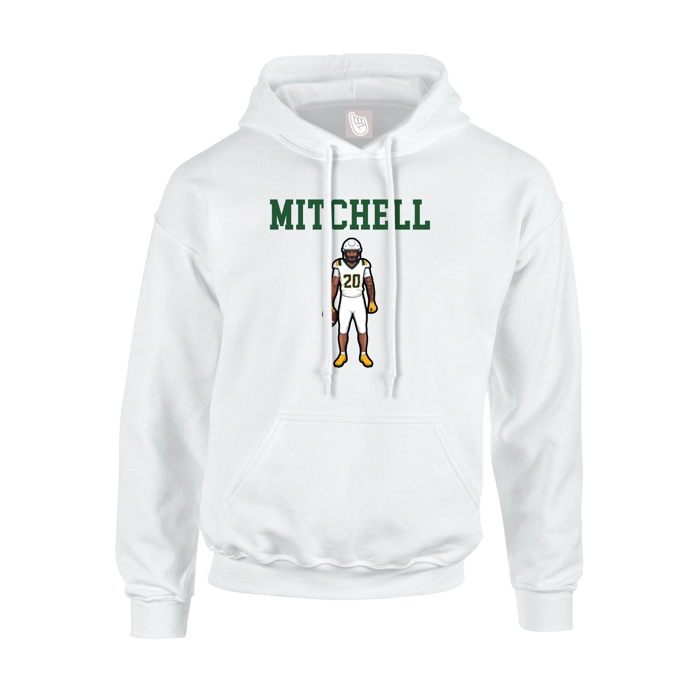 Youth Hoodie — Shirsey in White