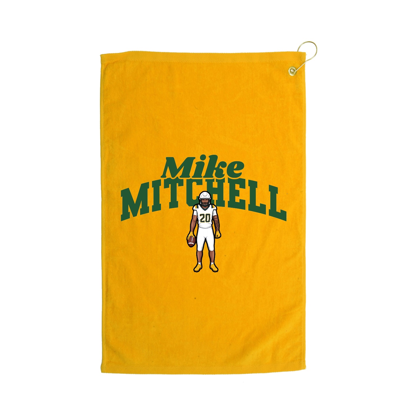 Golf Towel — Signature Arch in Gold
