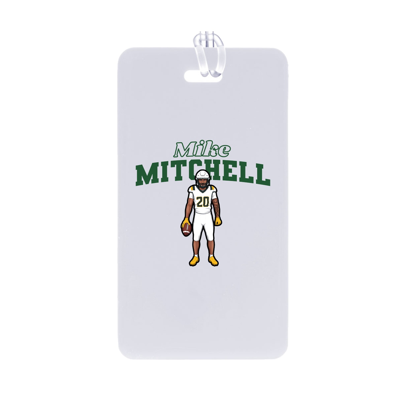 Bag Tag — Name Arch in Classic