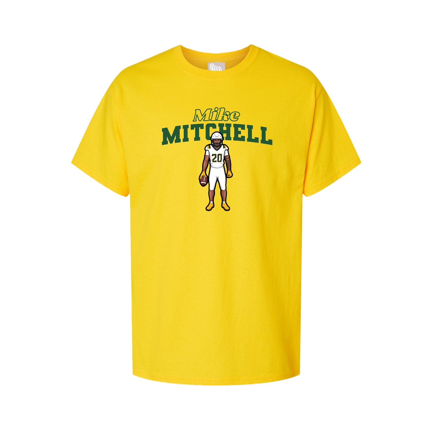 Youth Tee — Name Arch in Gold