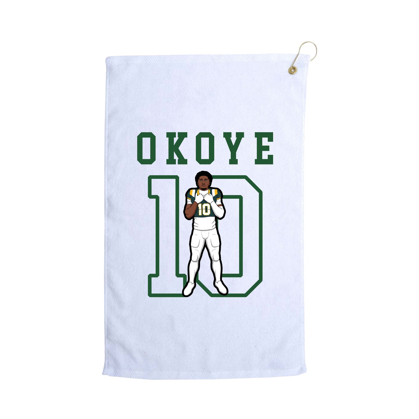 Golf Towel — Shirsey in White
