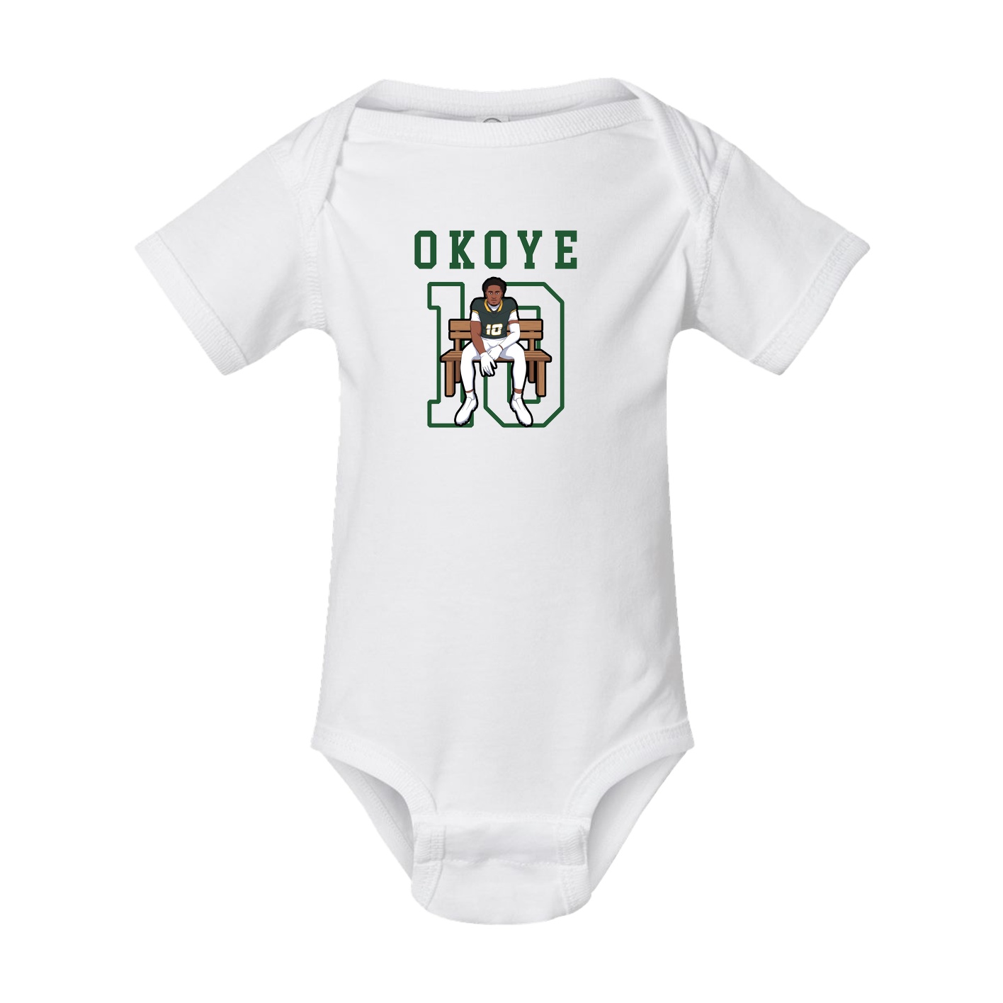 Baby Onesie — Shirsey in White