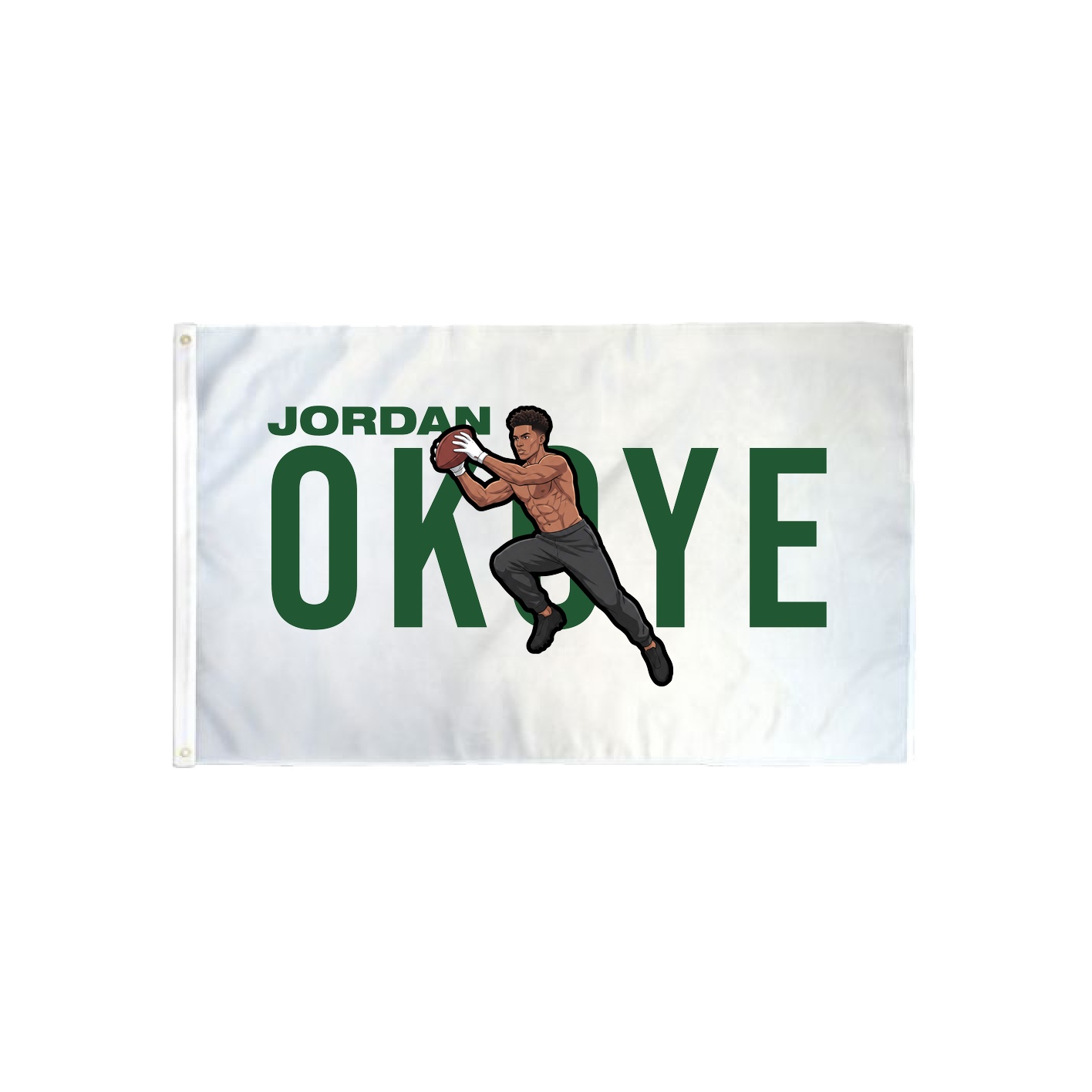3x5 Flag — Player Name in Classic