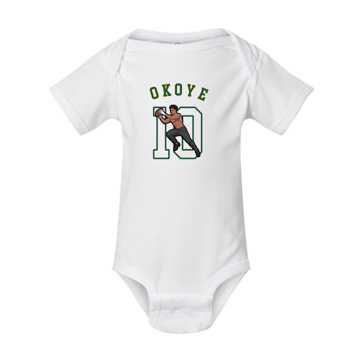 Baby Onesie — Shirsey Arch in White