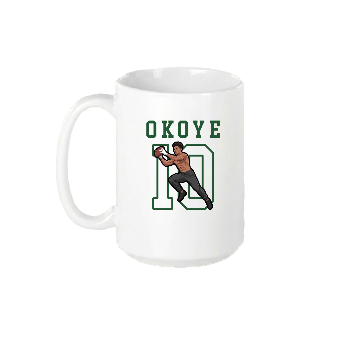 15oz Coffee Mug — Shirsey in White