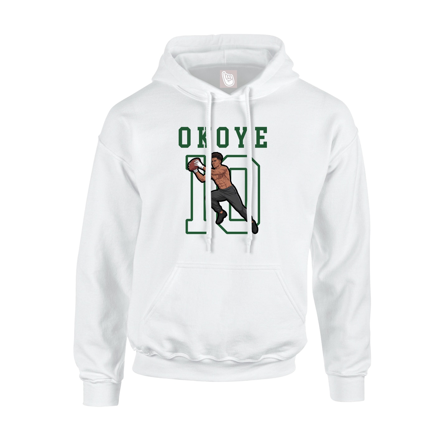Youth Hoodie — Shirsey in White