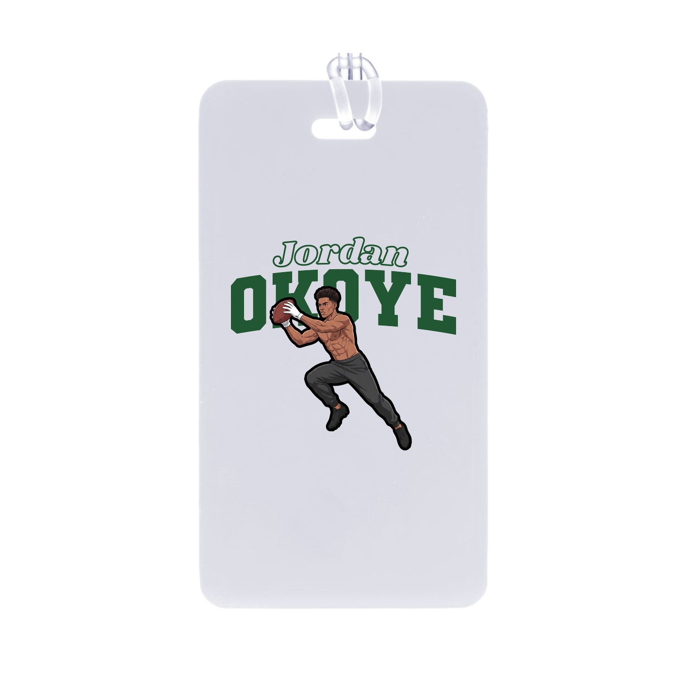 Bag Tag — Name Arch in Classic