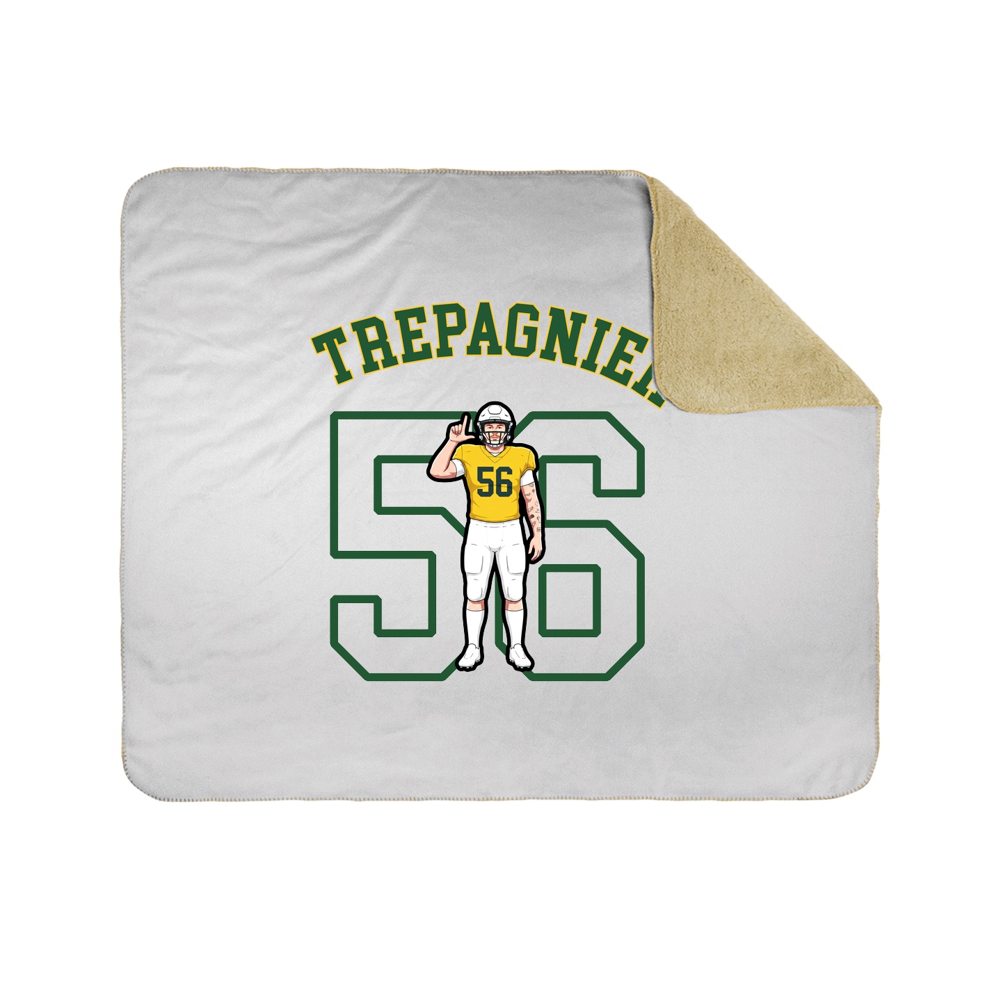 Throw Blanket — Shirsey Arch in White