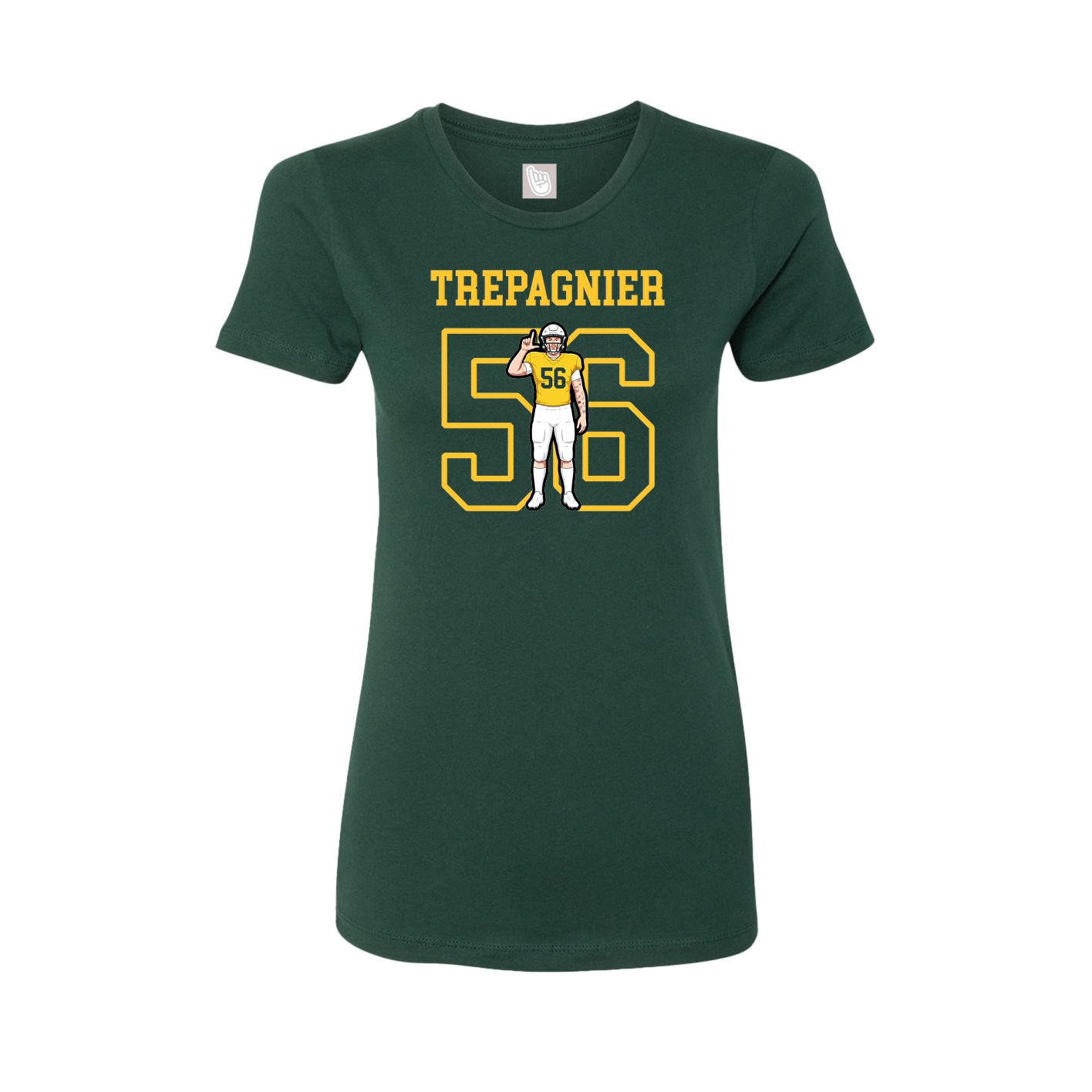 Fitted Women's Tee — Shirsey in Green