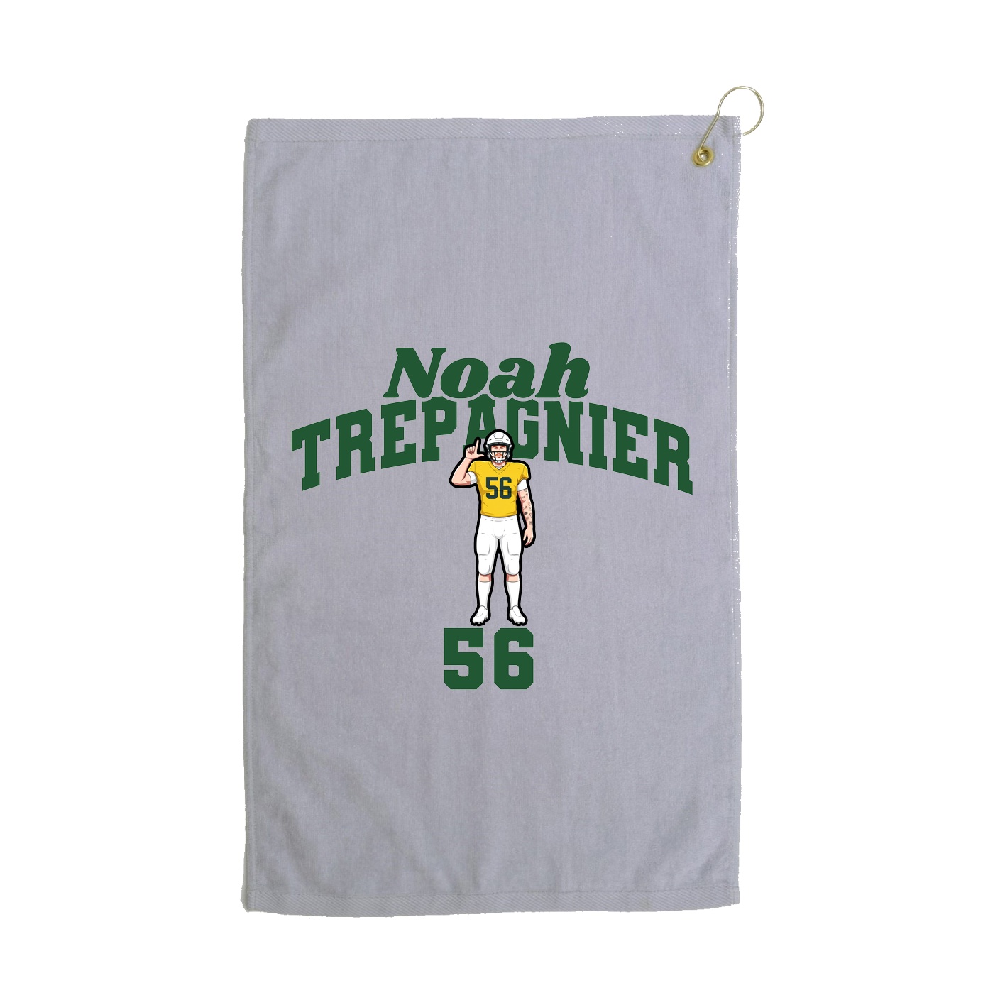 Golf Towel — Signature Arch in Grey