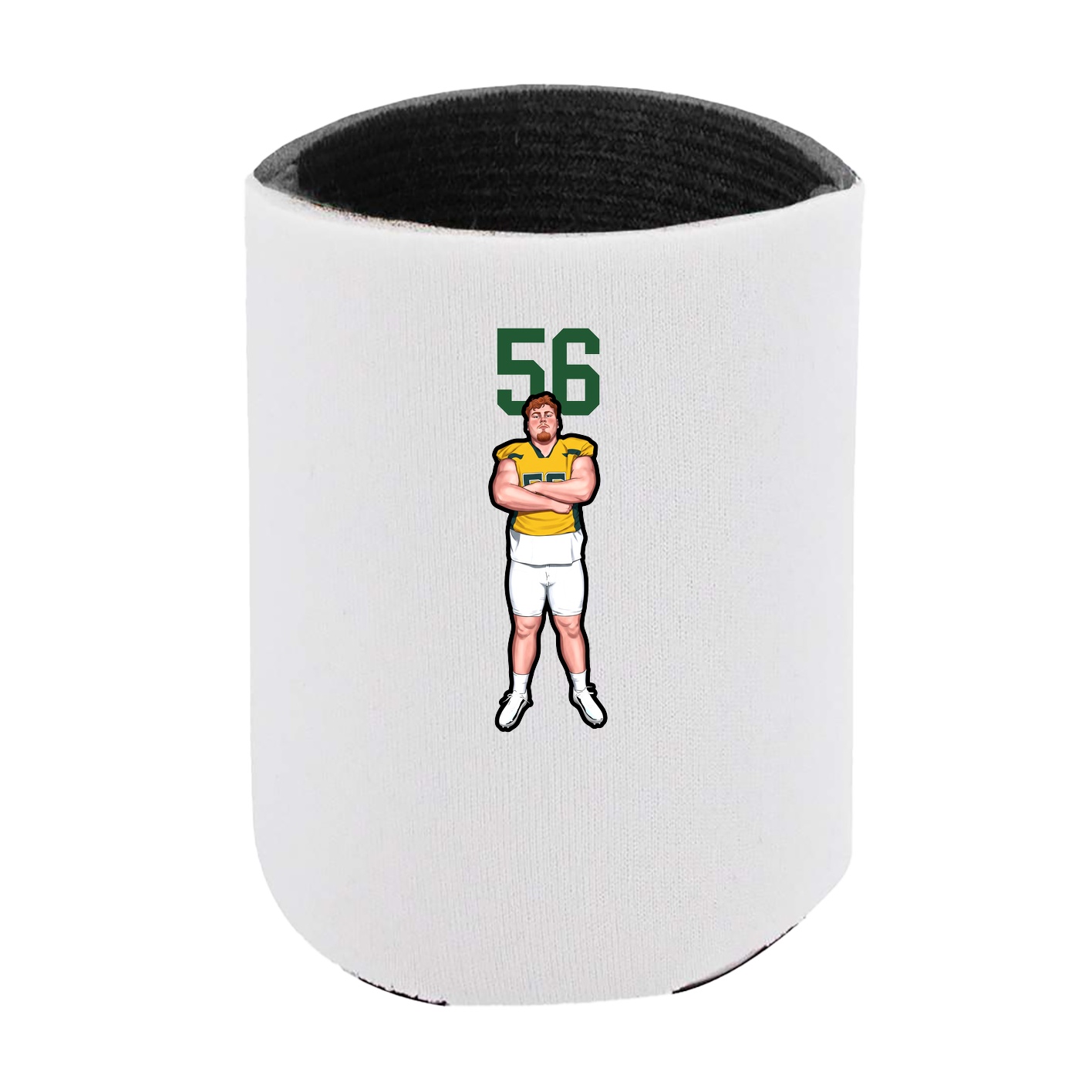 Can Holder — Number Top in White