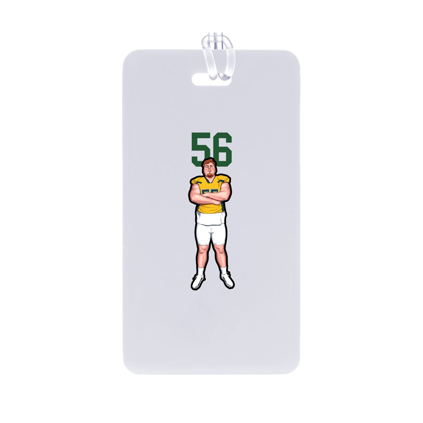 Bag Tag — Number Top in Classic