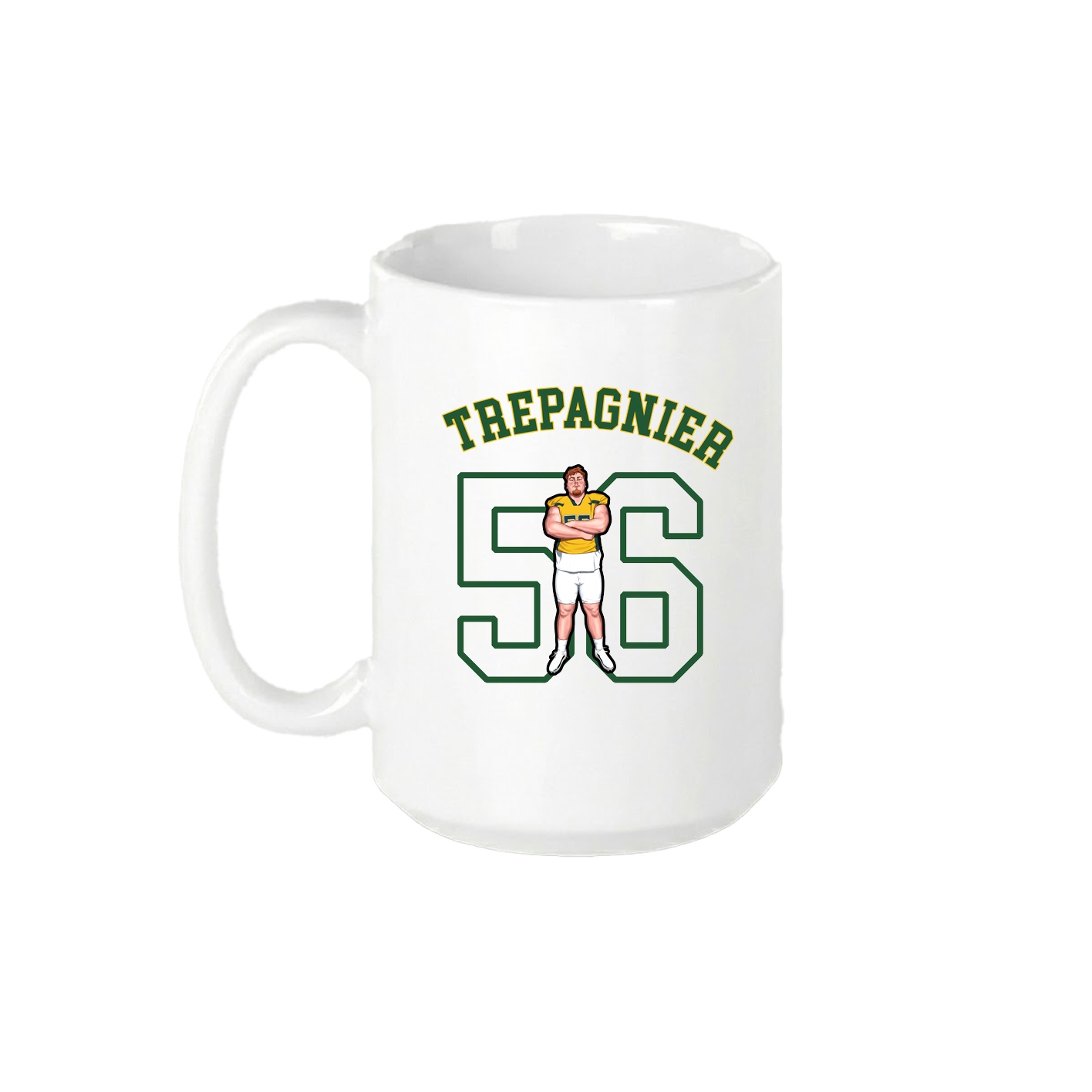 15oz Coffee Mug — Shirsey Arch in White