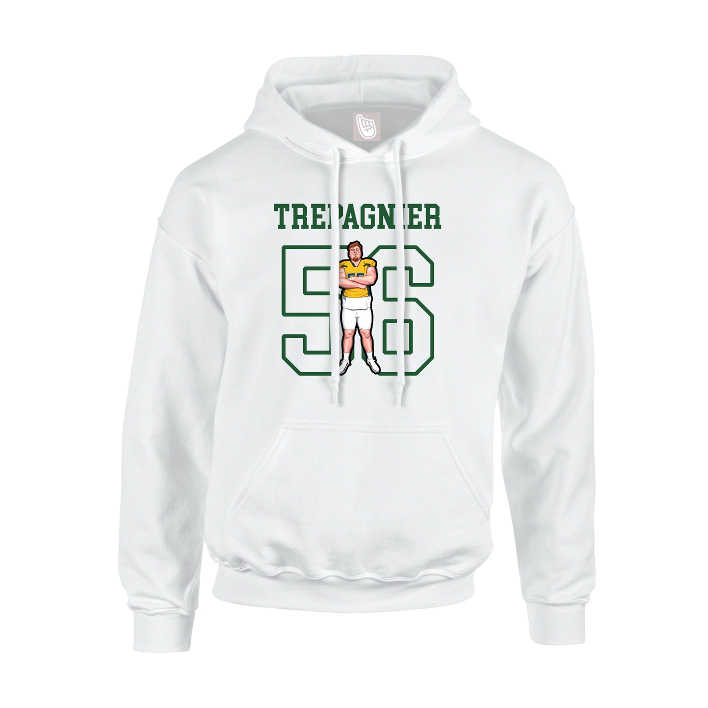 Youth Hoodie — Shirsey in White