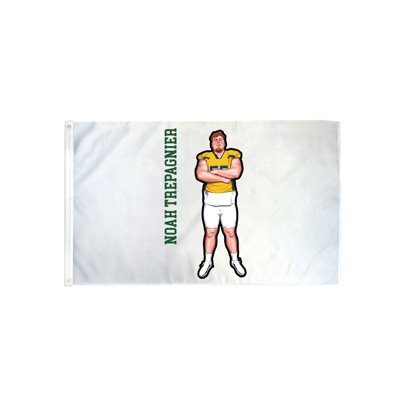 3x5 Flag — Name Vertical in Classic
