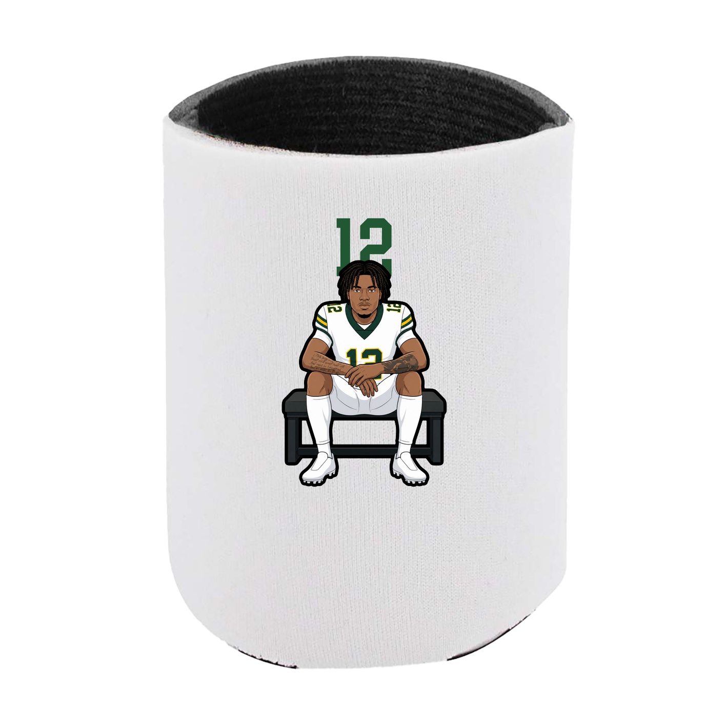 Can Holder — Number Top in White