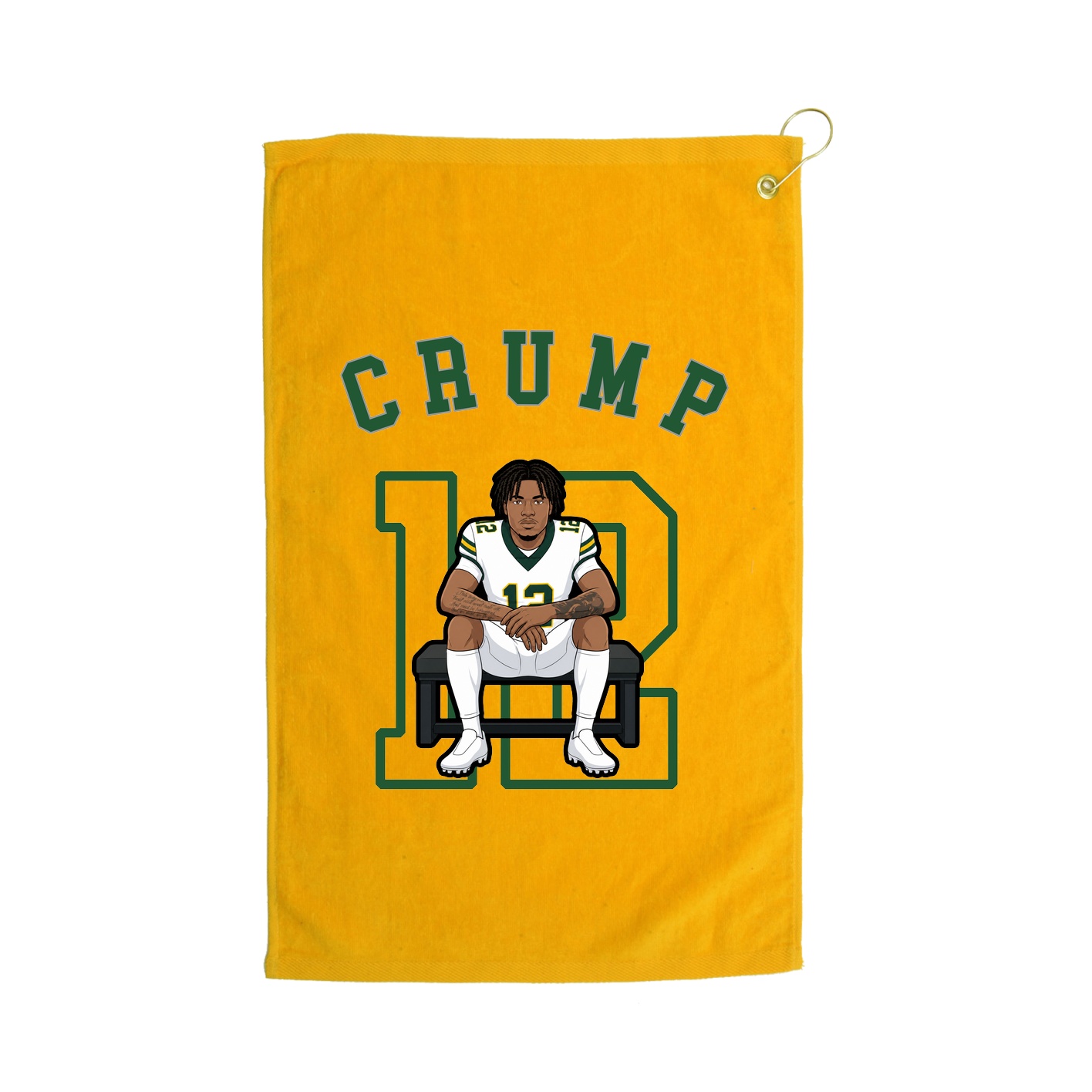 Golf Towel — Shirsey Arch in Gold