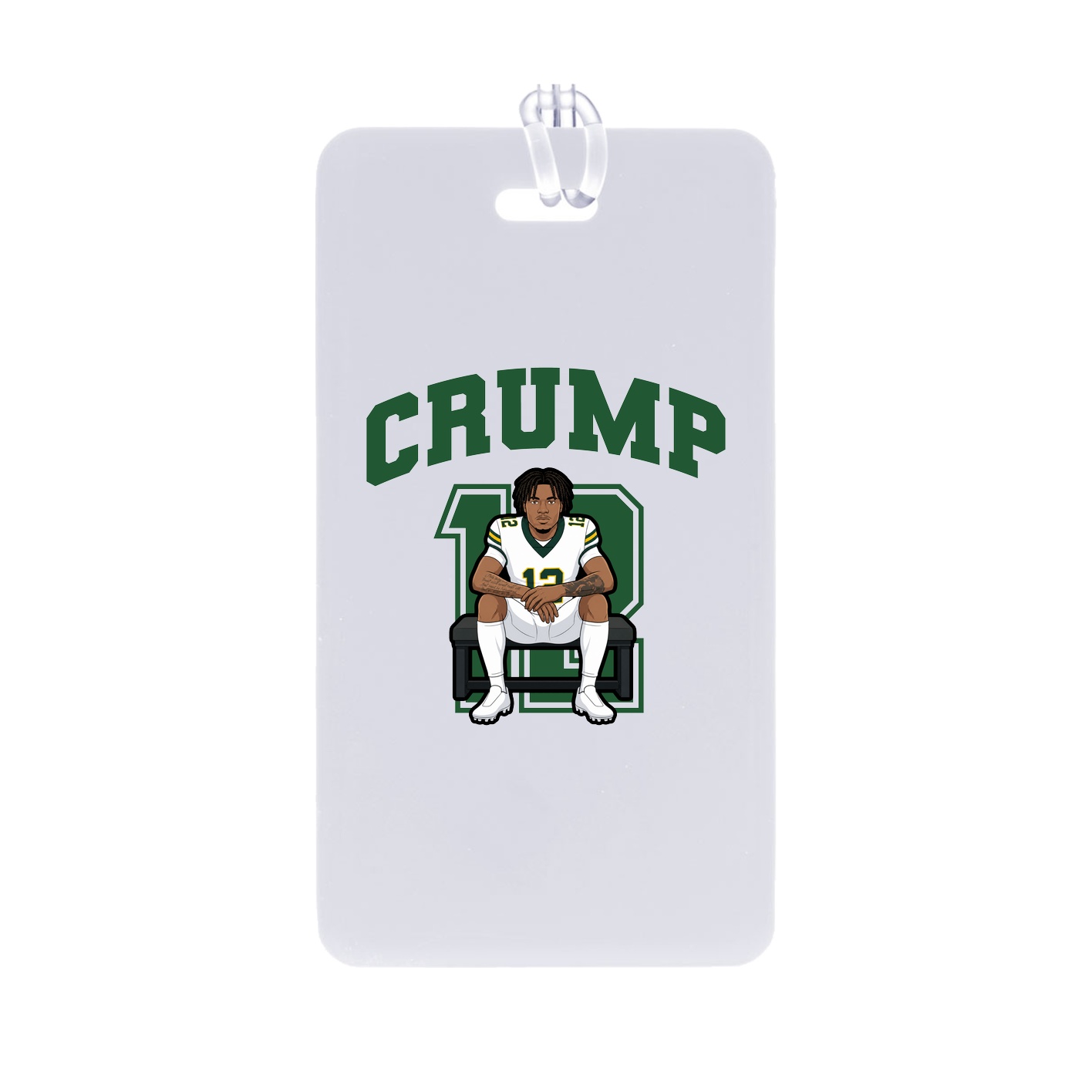 Bag Tag — Number in Classic