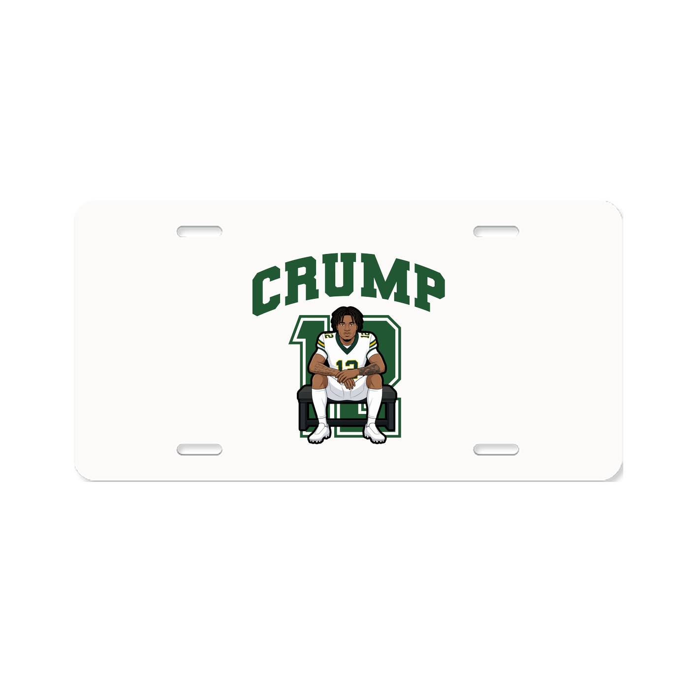 License Plate — Number in Classic