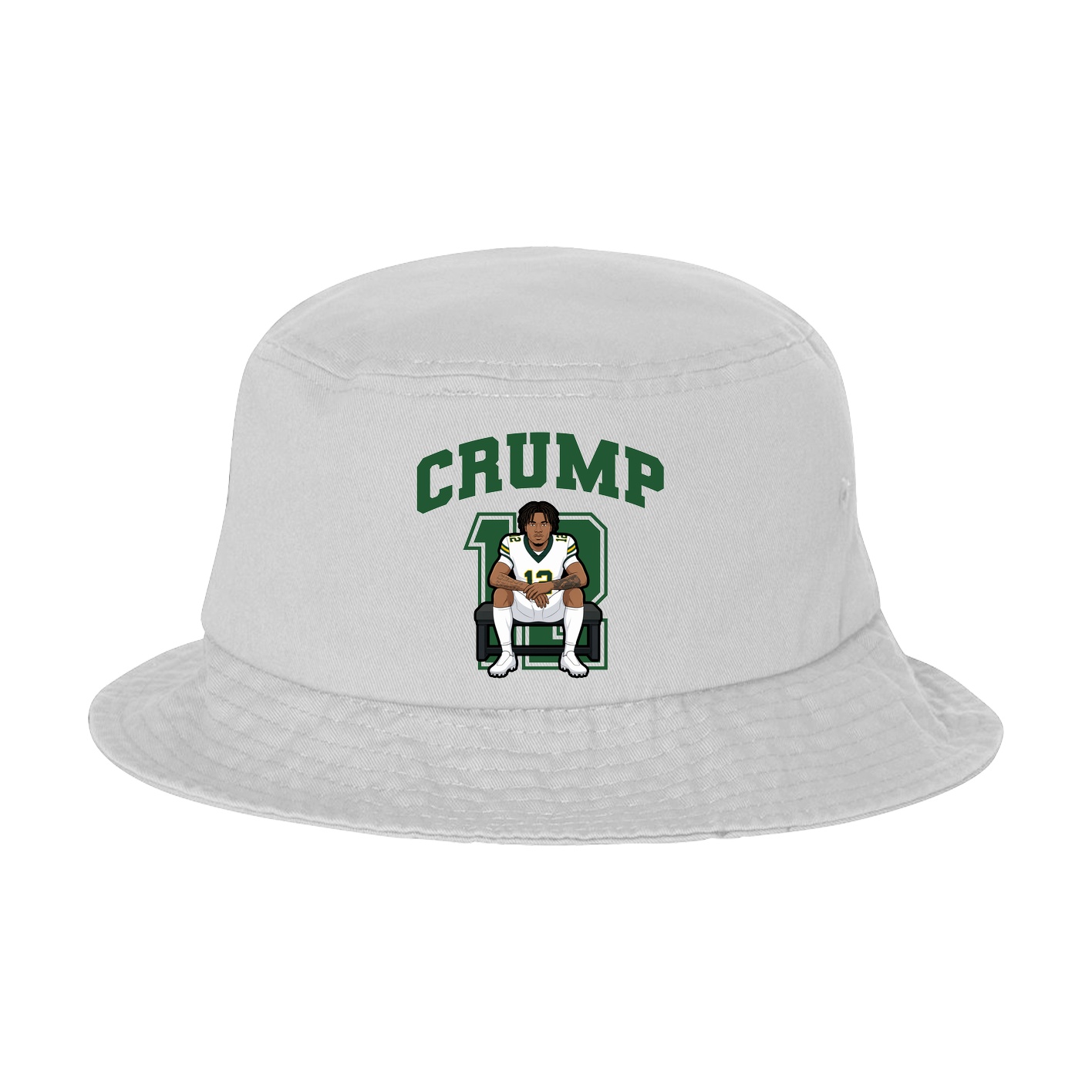 Bucket Cap — Number in White
