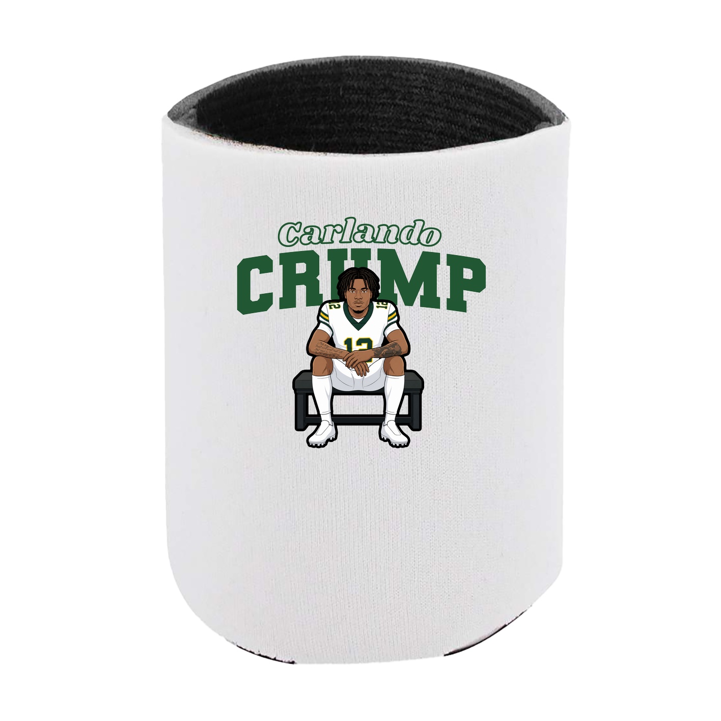 Can Holder — Name Arch in White