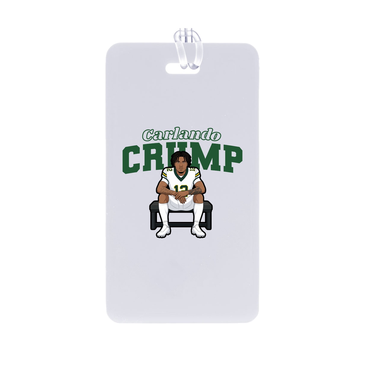 Bag Tag — Name Arch in Classic