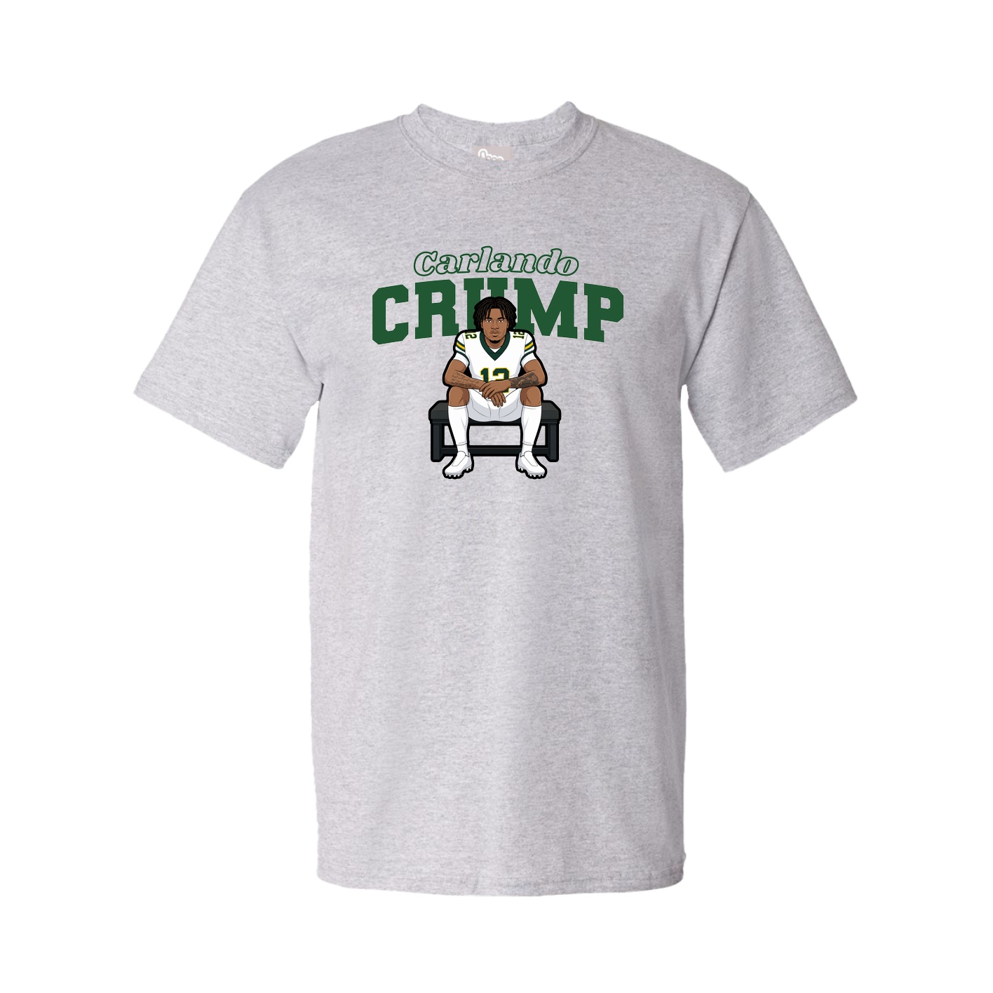 Tee — Name Arch in Grey