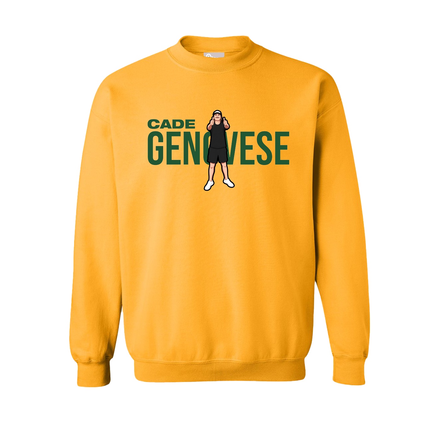 Fleece Crew — Player Name in Gold
