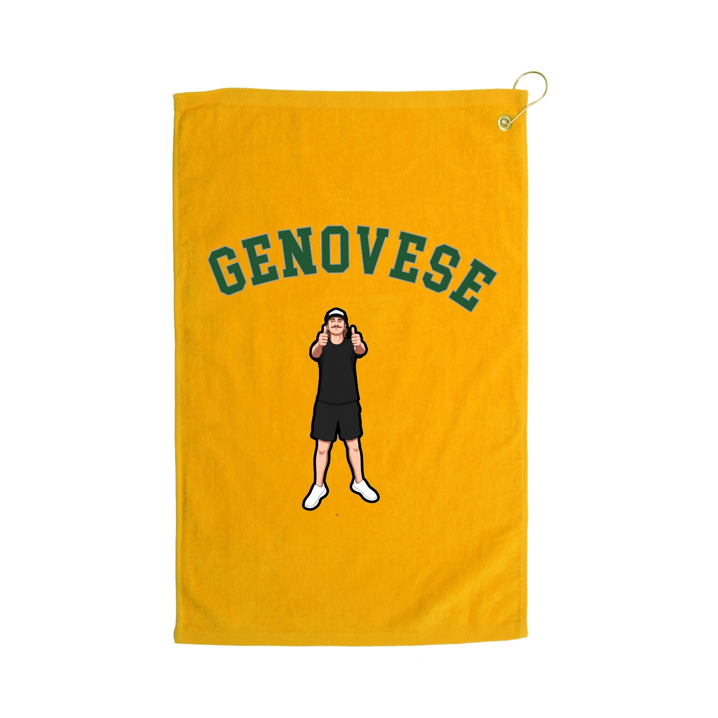 Golf Towel — Shirsey Arch in Gold
