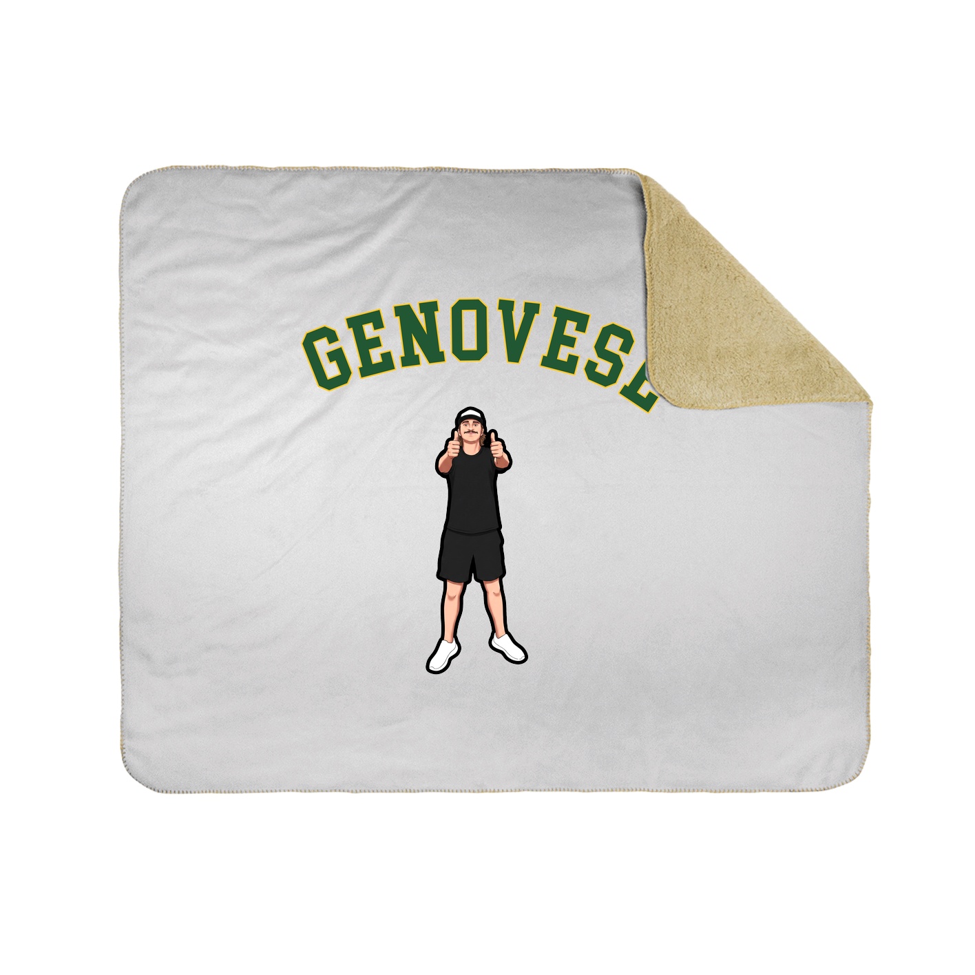 Throw Blanket — Shirsey Arch in White