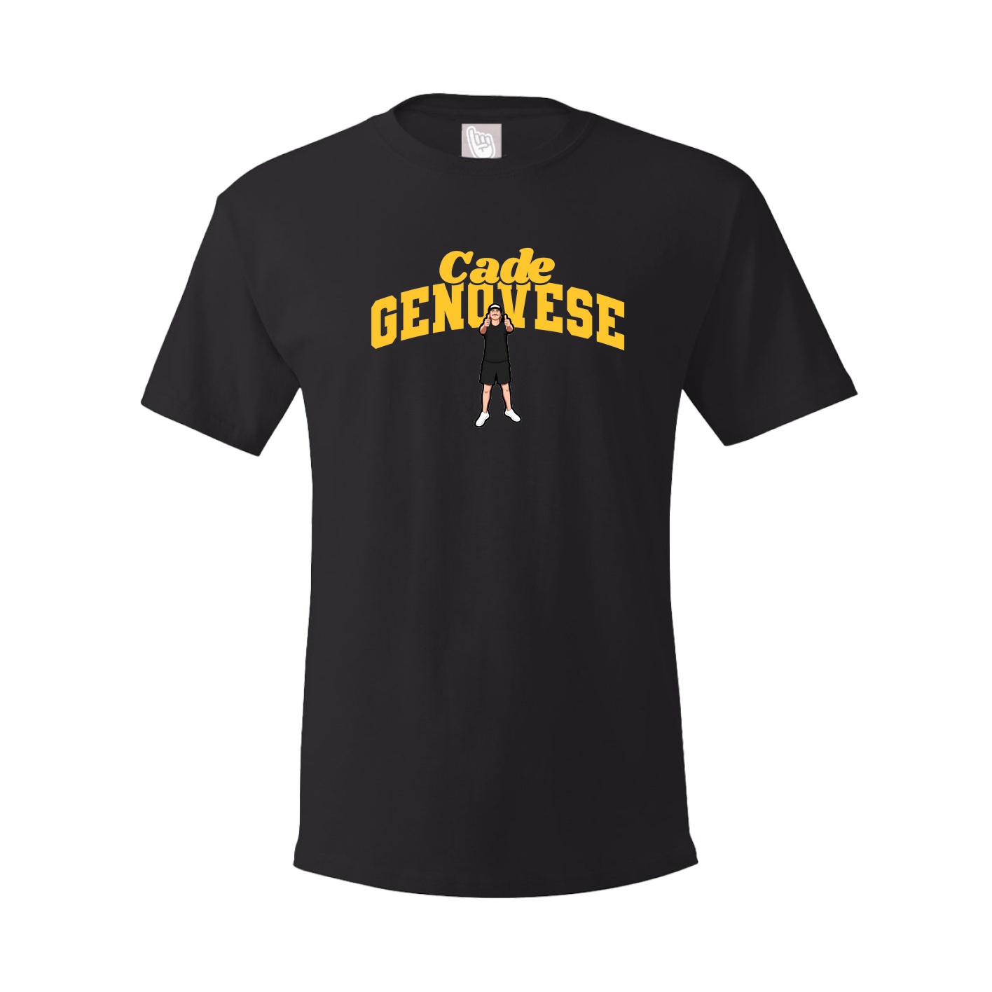 Tee — Signature Arch in Black