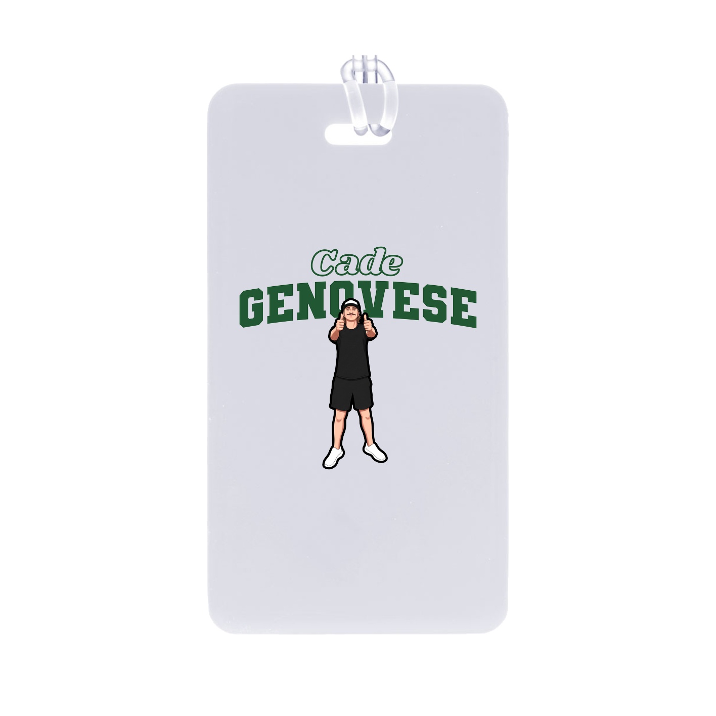Bag Tag — Name Arch in Classic