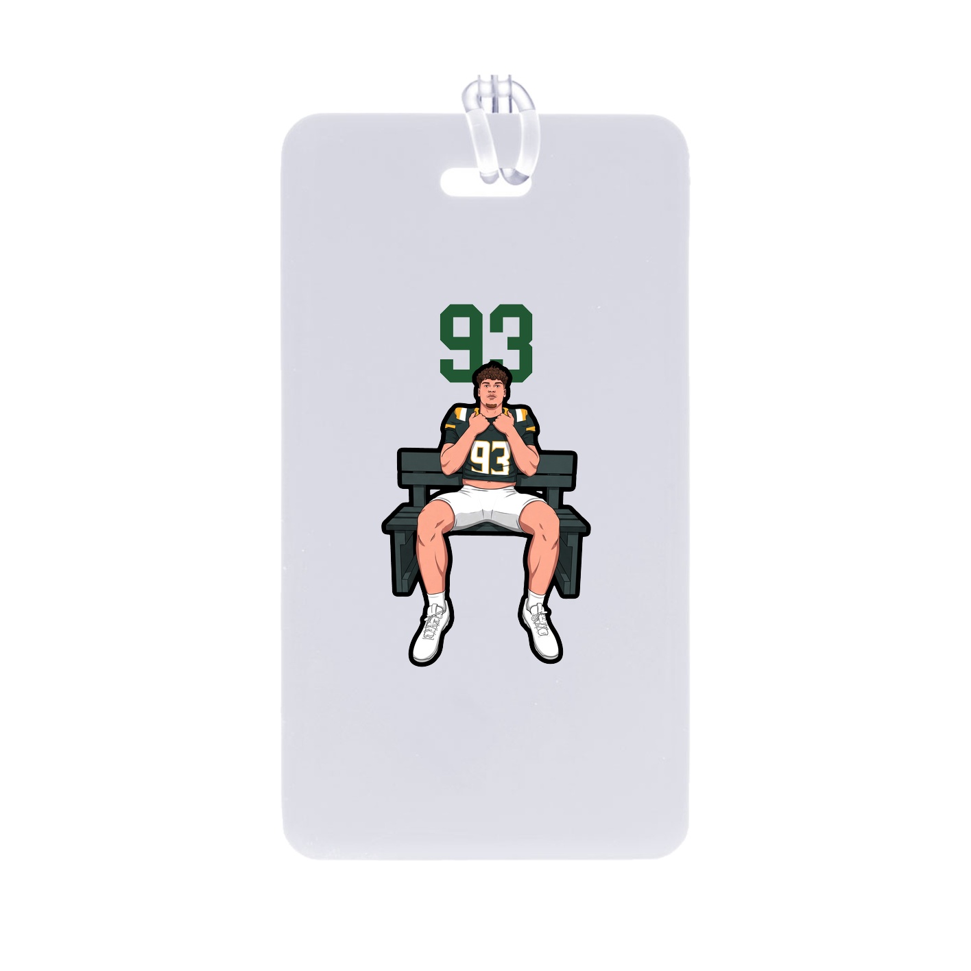 Bag Tag — Number Top in Classic