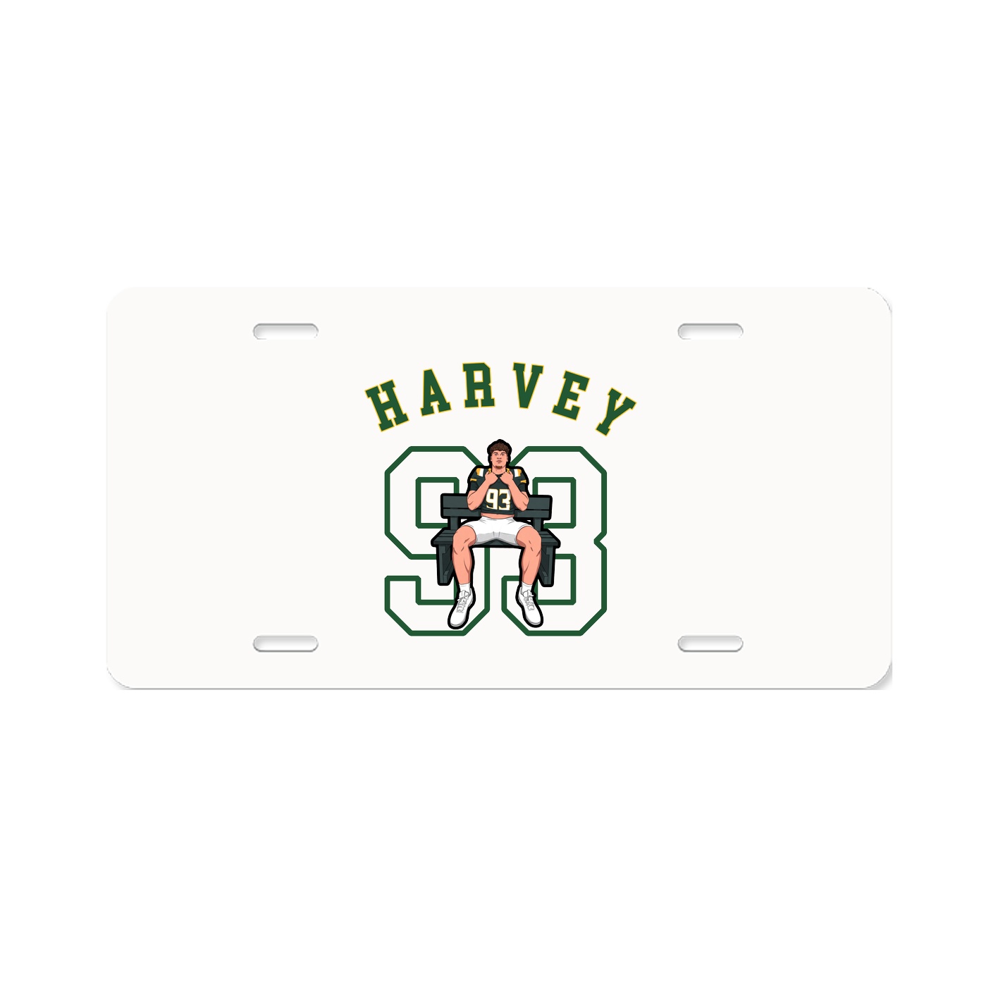License Plate — Shirsey Arch in Classic