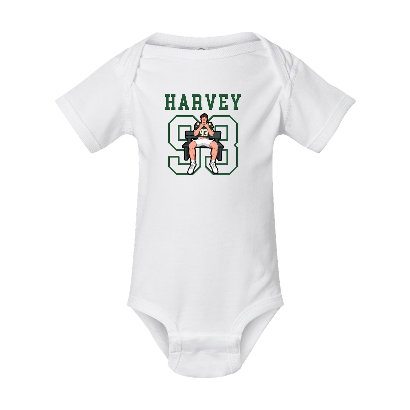 Baby Onesie — Shirsey in White