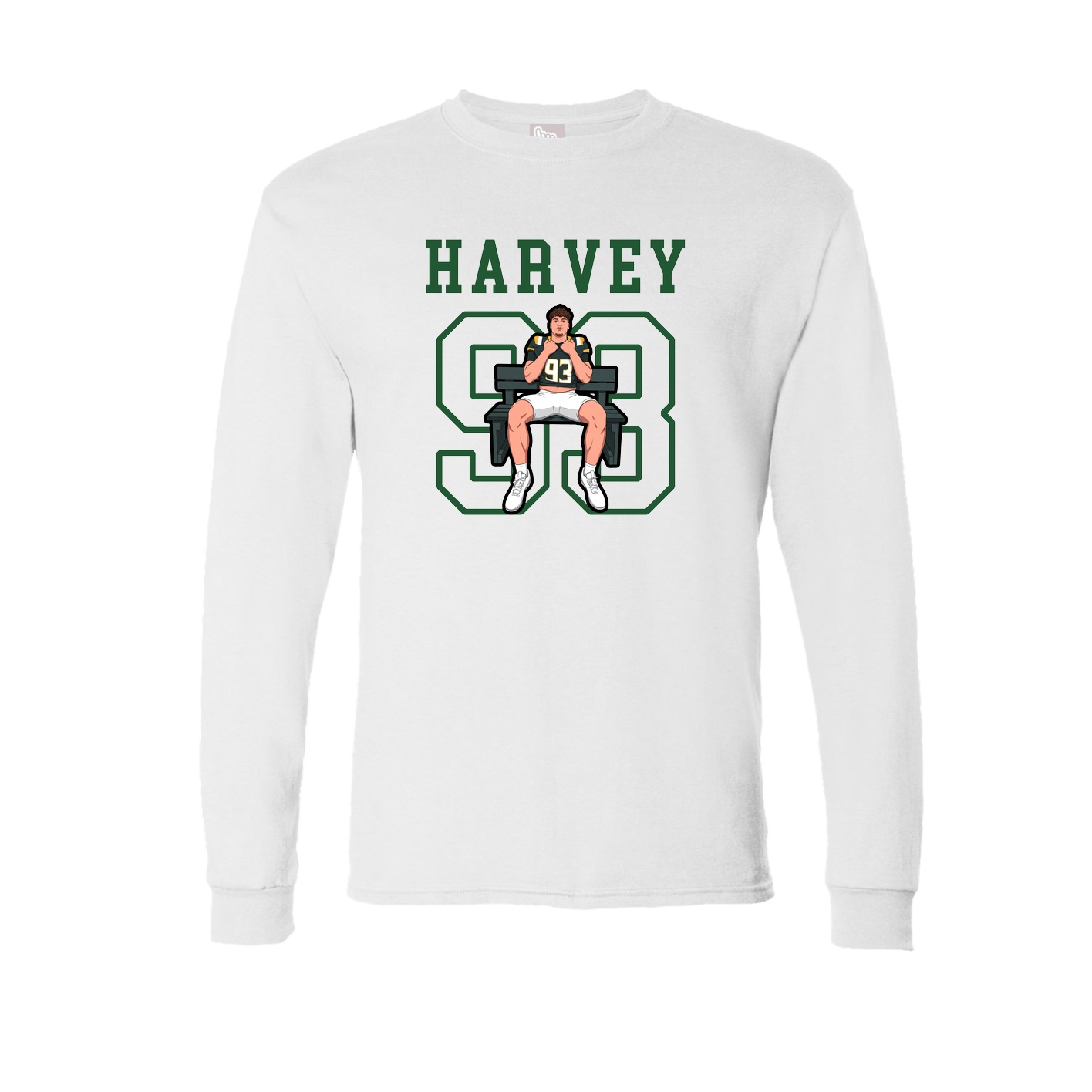 Long Sleeve Tee — Shirsey in White